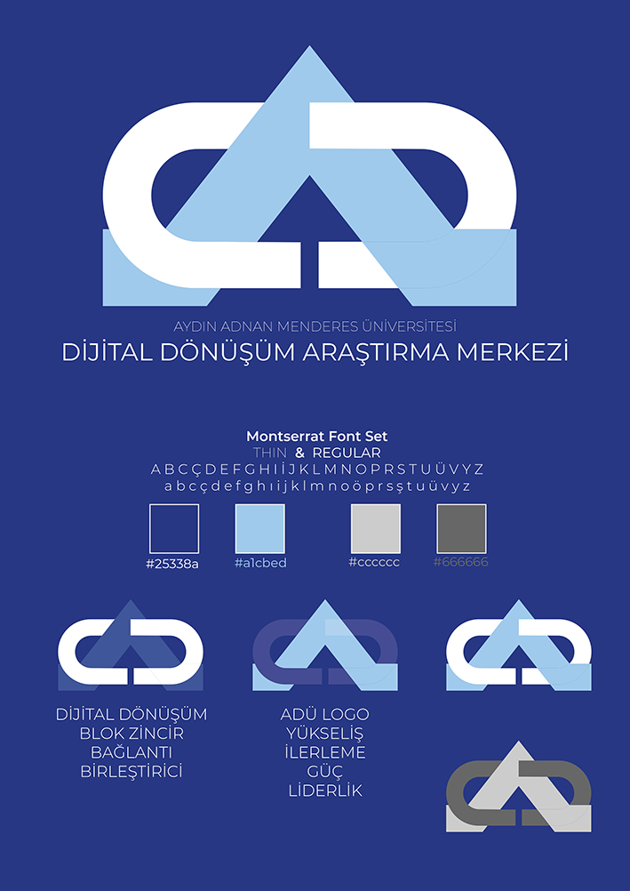 Dijital D&ouml;n&uuml;ş&uuml;m Araştırma Merkezi Kurumsal Kimlik