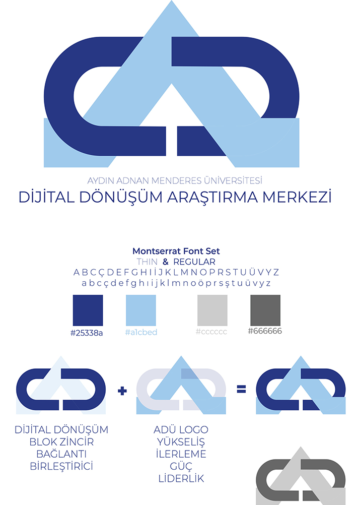 Dijital D&ouml;n&uuml;ş&uuml;m Araştırma Merkezi Kurumsal Kimlik